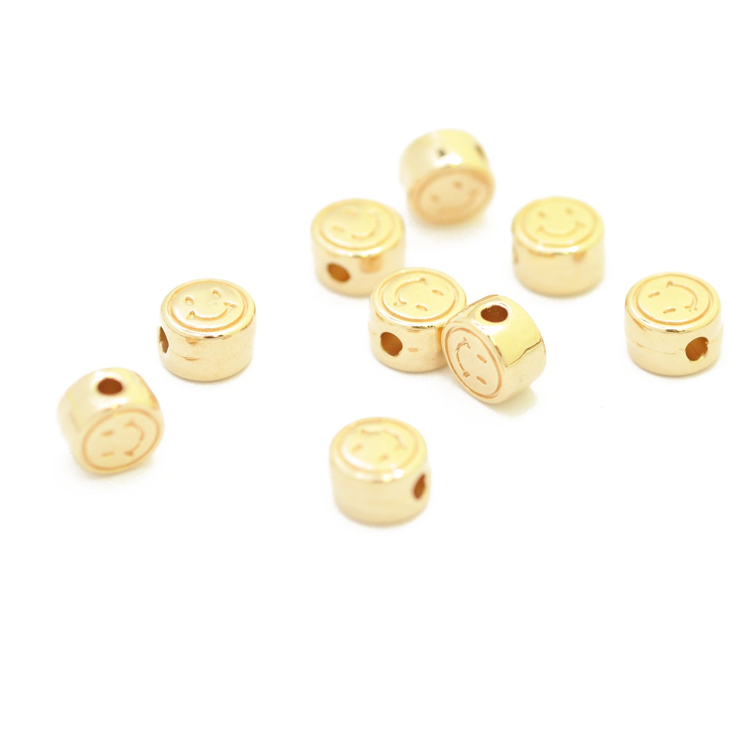 Letter A / gold plated / Ø 7 mm