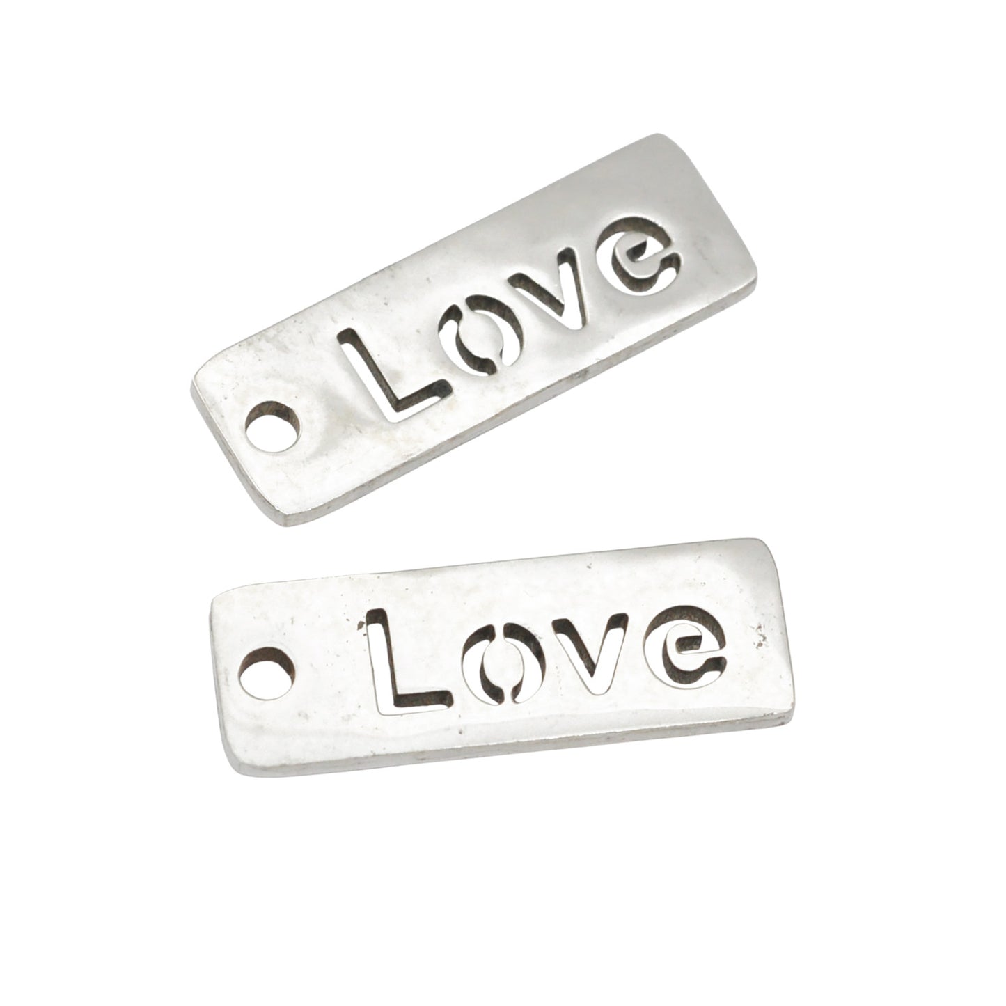 LOVE Anhänger Edelstahl / 25mm