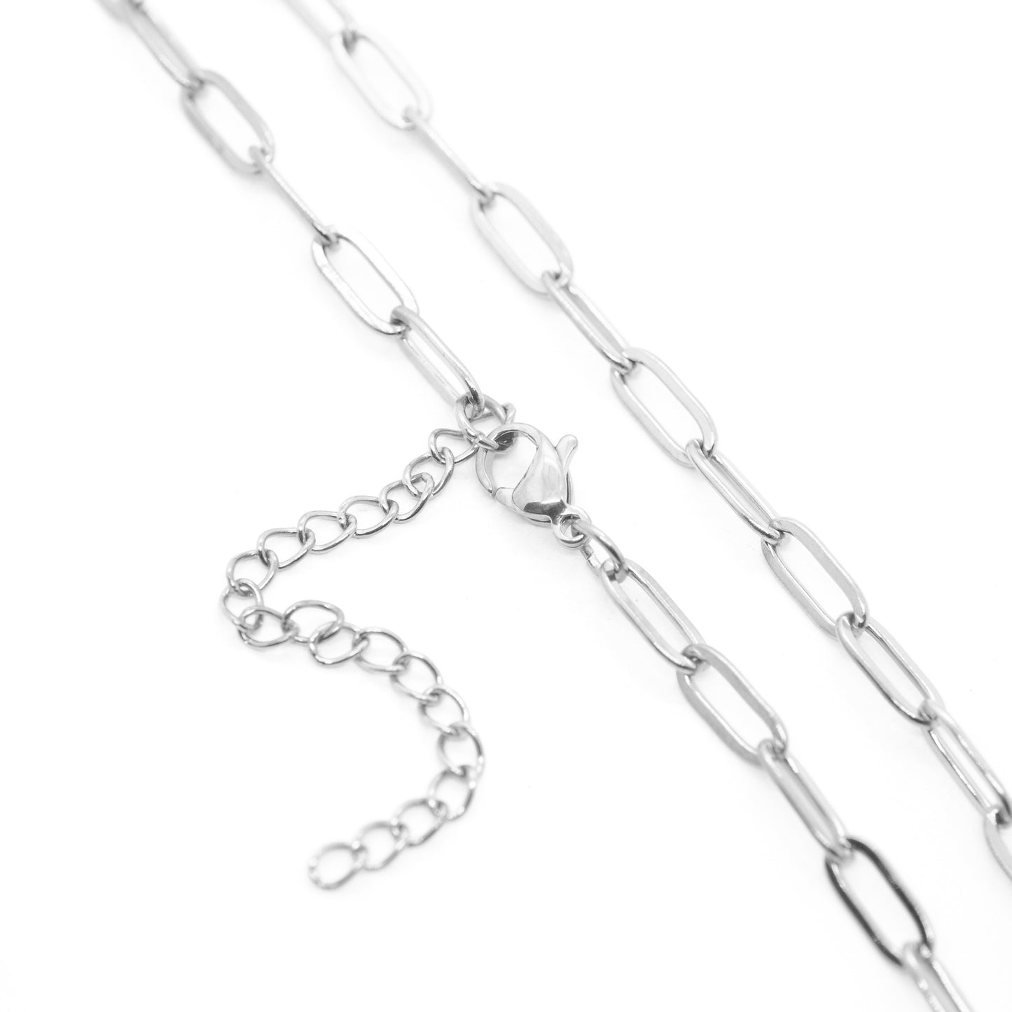 Edelstahl Charm Armband Classic oval / 18cm