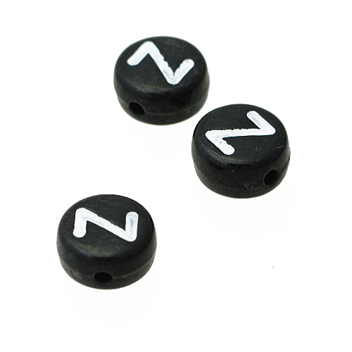 Letter A / black acrylic / Ø 6mm