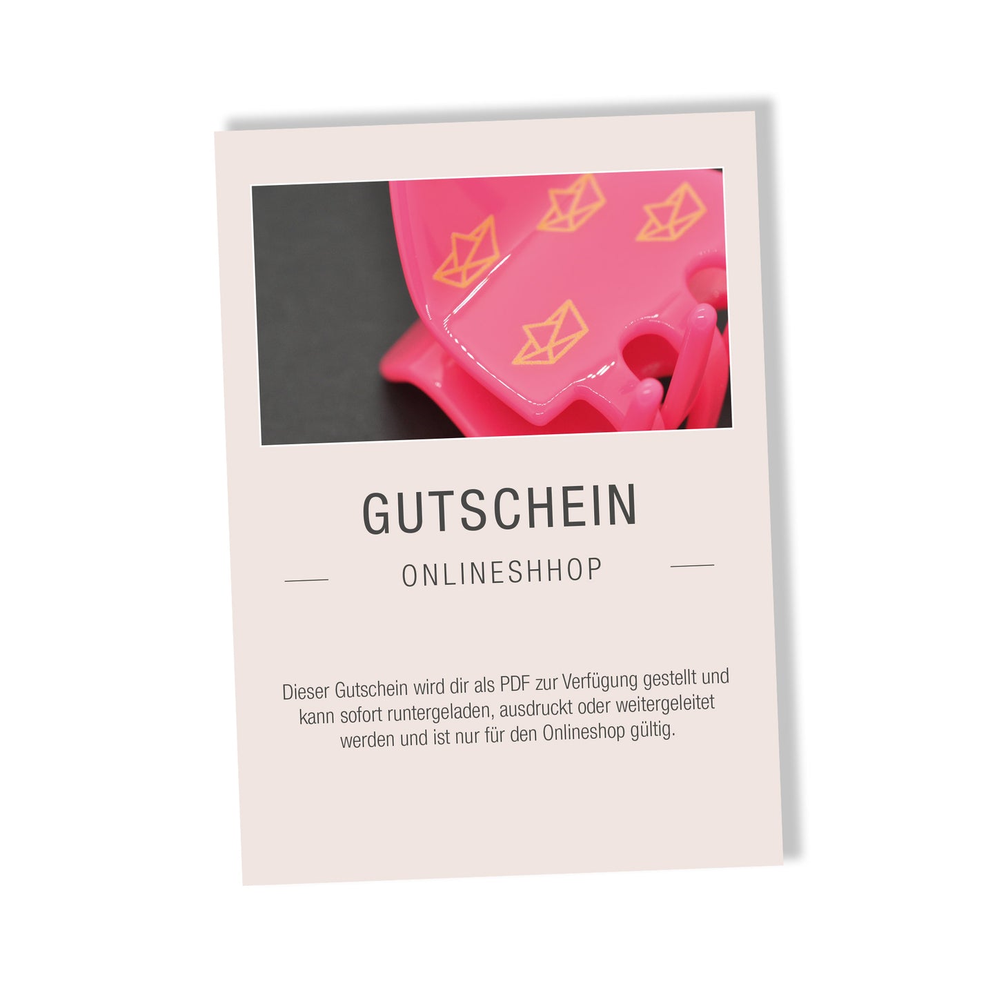 Gift voucher / ONLINE