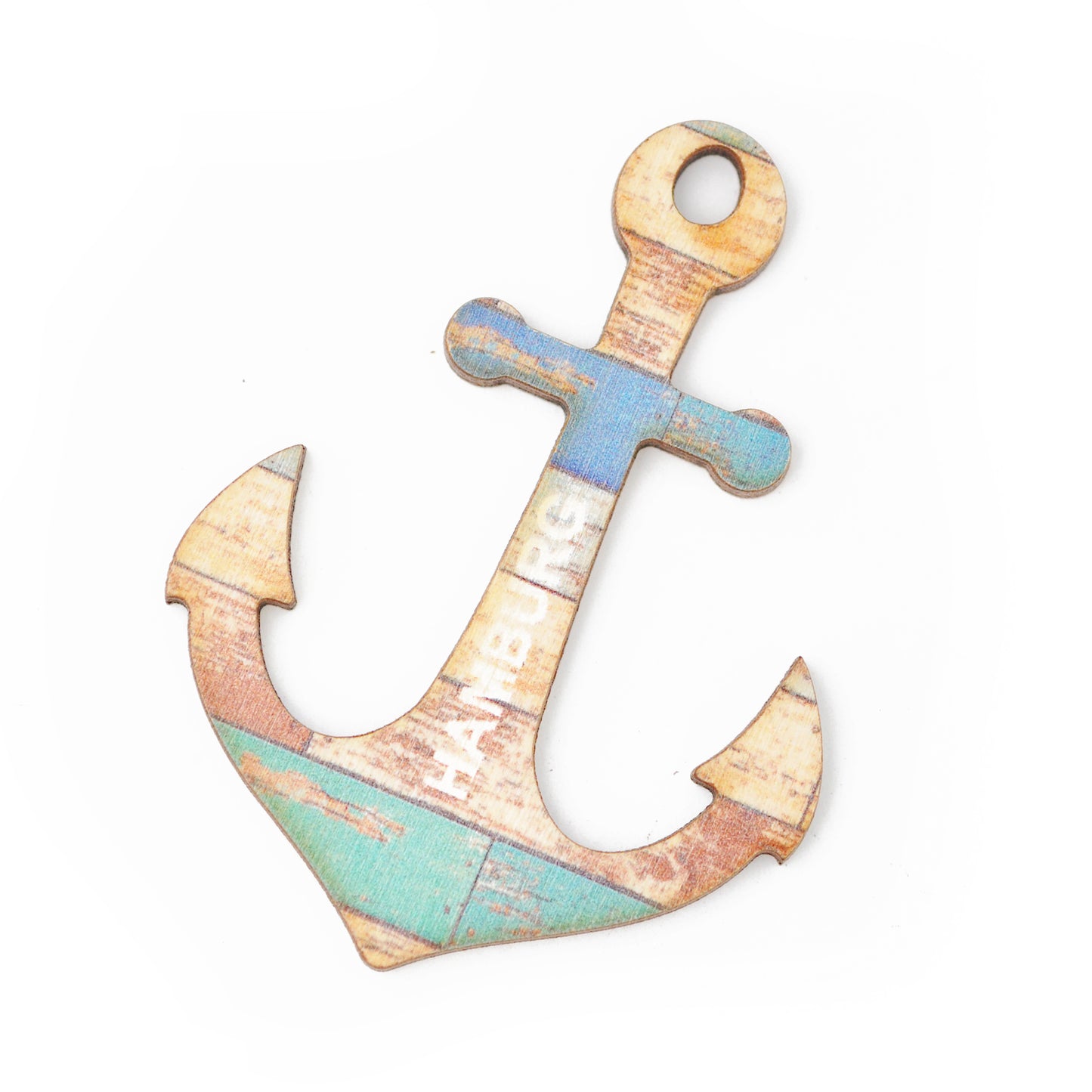 XL Holz Anker "Hamburg" / 60 mm