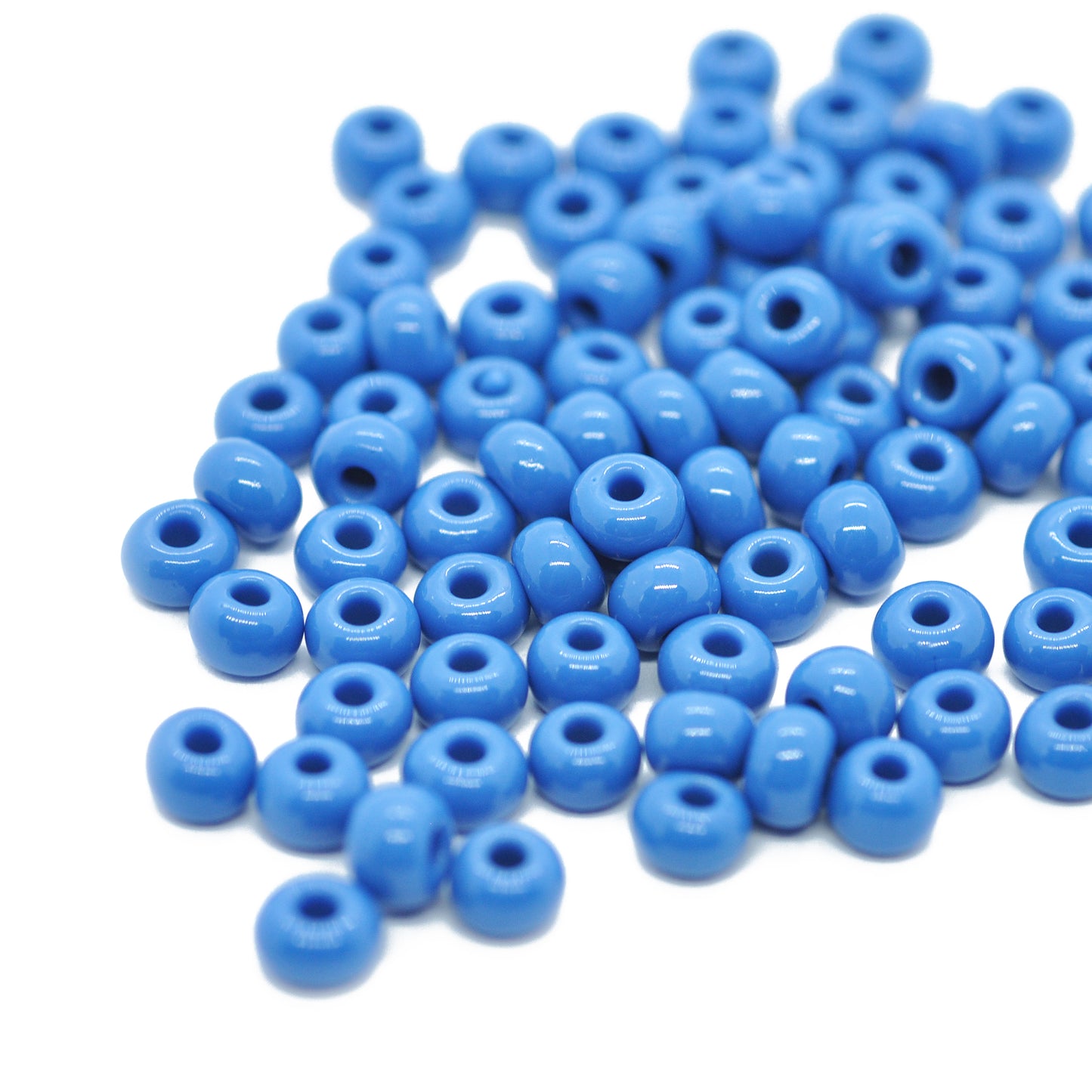 Preciosa Rocailles / königsblau opak 5/0 Ø 4,5mm / 15gr.