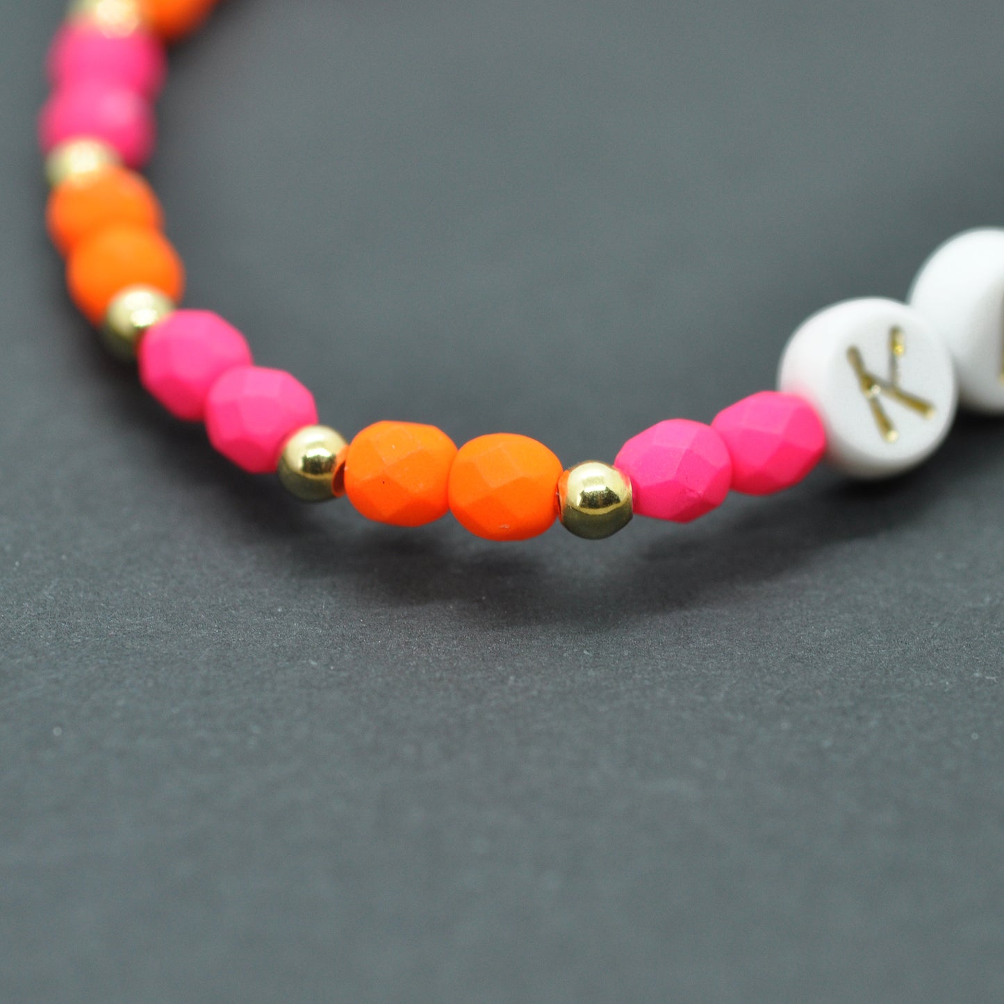 Neon Karma bracelet / customizable