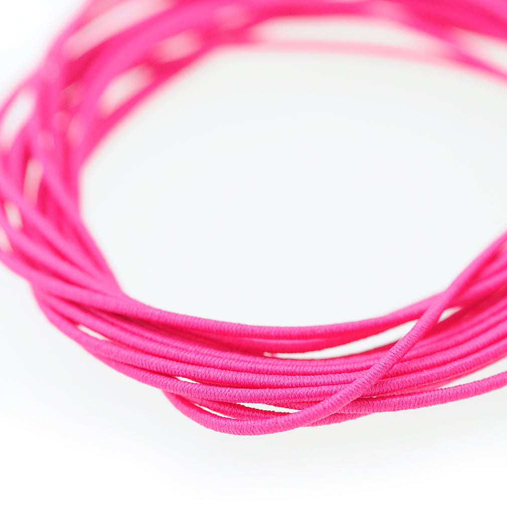 Elastic fabric fuchsia 1.5m / Ø 1mm