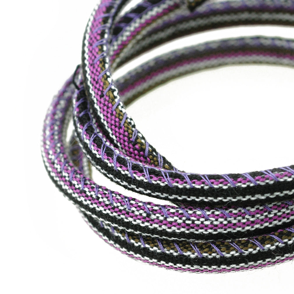 Ethnic ribbon indi brown 1m / Ø 6mm