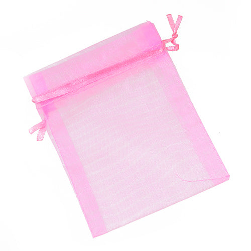 Organzebeutel pink / 10x15 cm