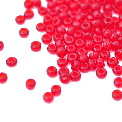 Preciosa Rocailles rot / Ø 2,6mm (9/0) / 15gr.
