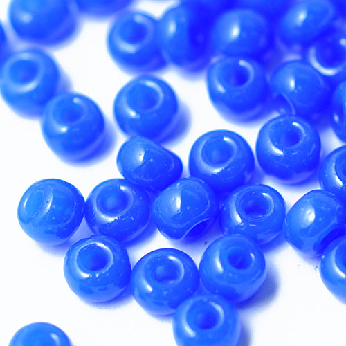 Preciosa Rocailles blau opal / Ø 4,5mm (5/0) / 15gr.