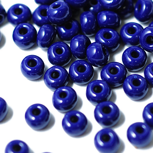 Preciosa Rocailles marine opak / Ø 4,5mm (5/0) / 15gr.