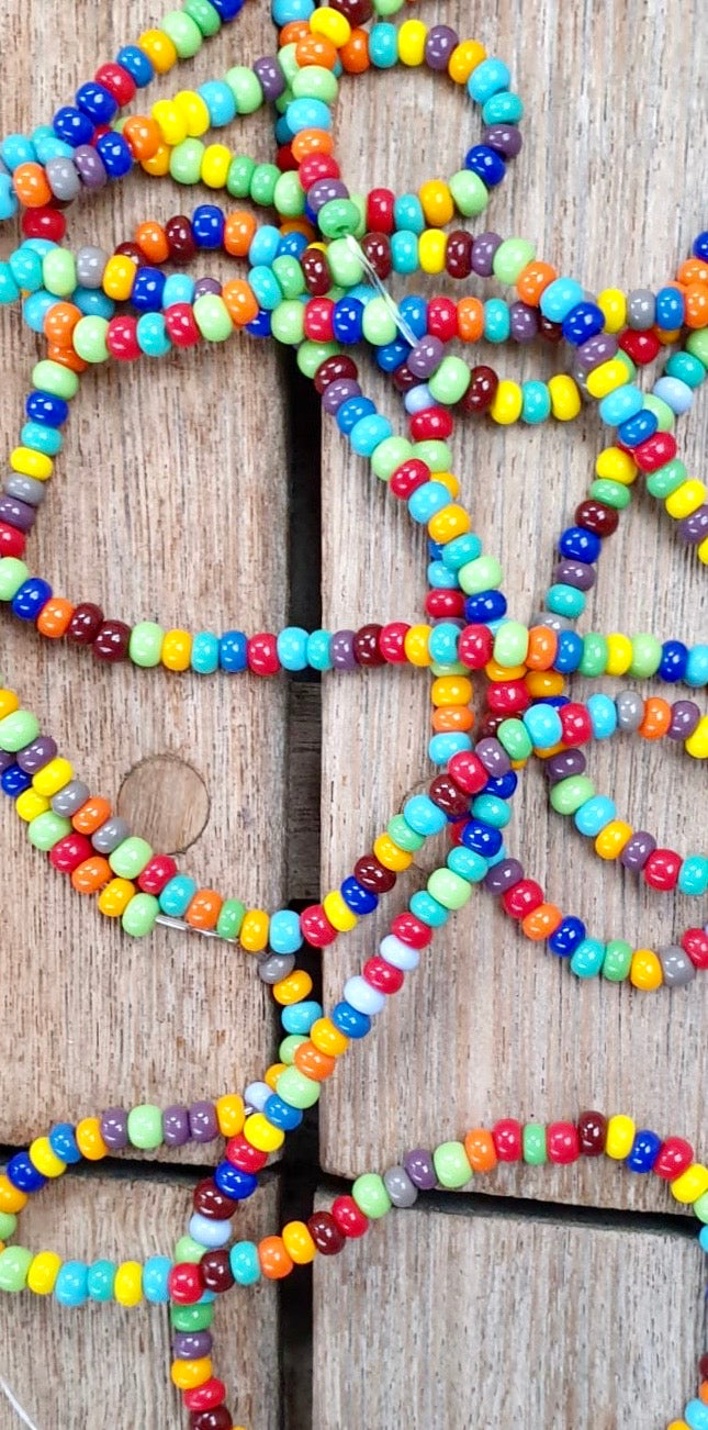 Preciosa Rocailles bunt opak mix / Ø 4,5mm (5/0) / 15gr.