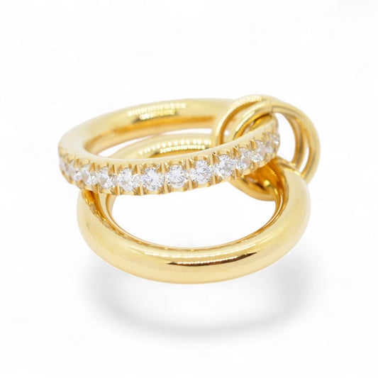 Ring / Double Zircon / NUENA Collection