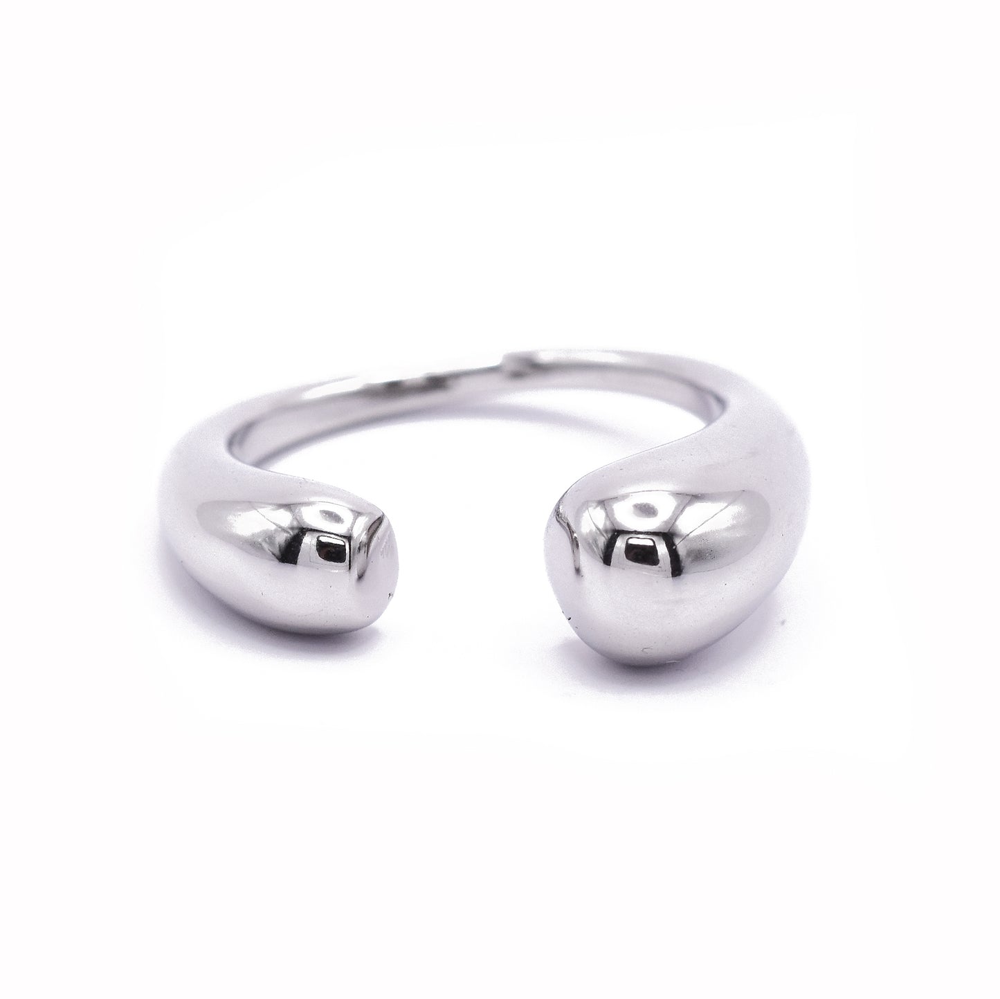Ring / Big Drop / NUENA Collection Edelstahl