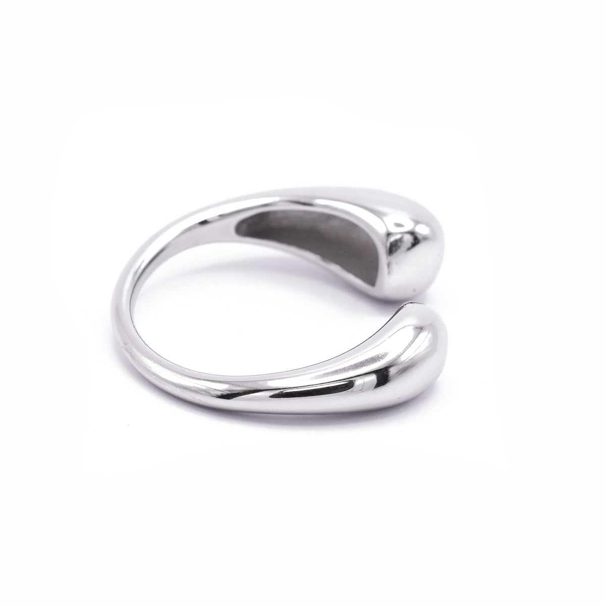 Ring / Big Drop / NUENA Collection Edelstahl