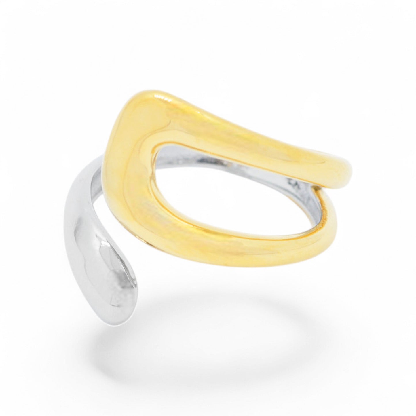 Ring / BiColor Open Drop / NUENA Collection