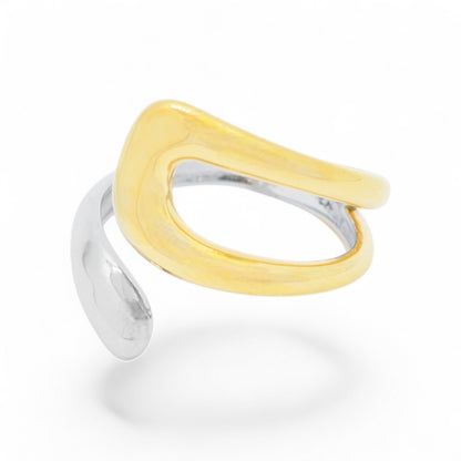 Ring / BiColor Open Drop / NUENA Collection