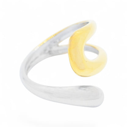 Ring / BiColor Open Drop / NUENA Collection