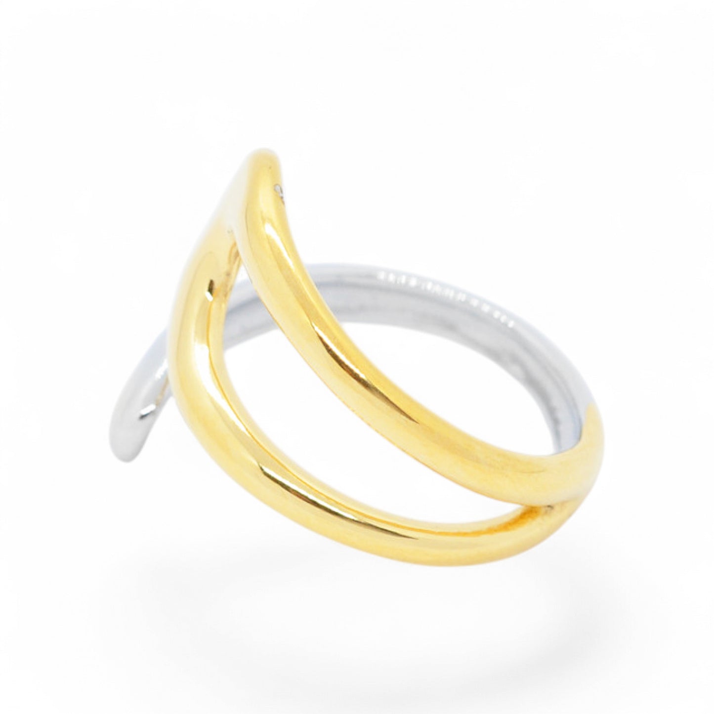 Ring / BiColor Open Drop / NUENA Collection