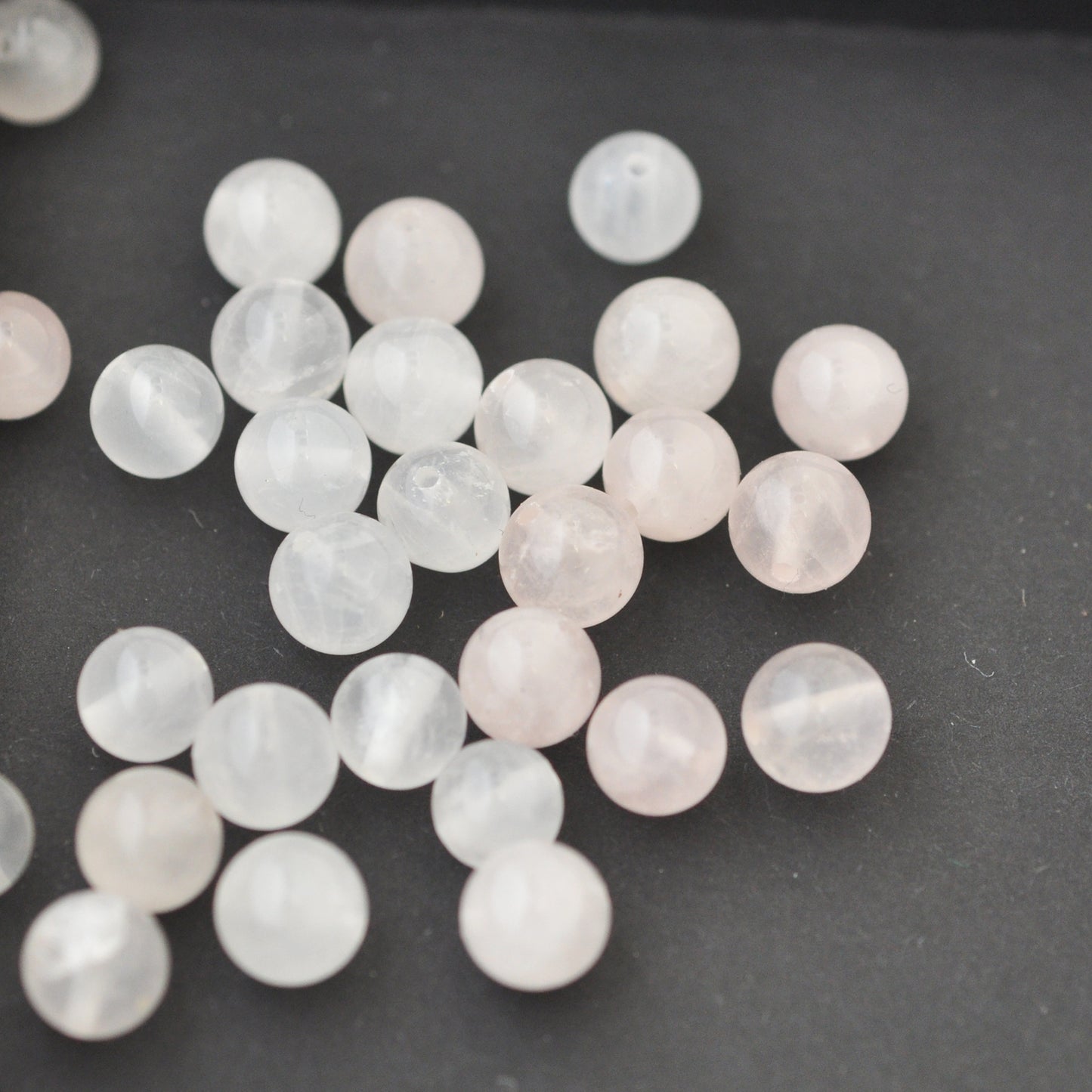 Rosenquarz Edelstein rosa / Ø 10mm