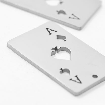 Spielkarte Anhänger XL Edelstahl / 27mm