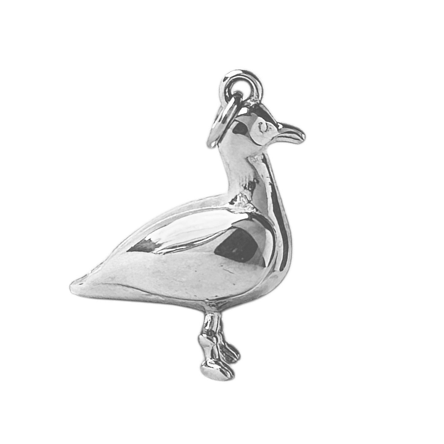 Möwe Anhänger / NUENA Hamburg Charm / Edelstahl