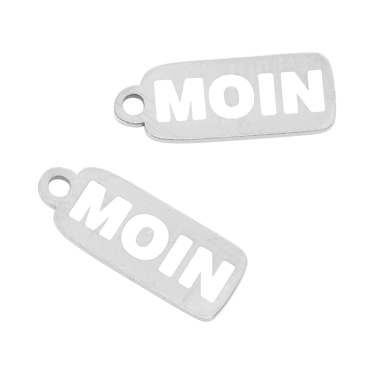 MOIN Charm / NUENA Collection Anhänger / Edelstahl
