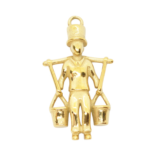 Hummel Wasserträger Charm / NUENA Collection Anhänger / Edelstahl