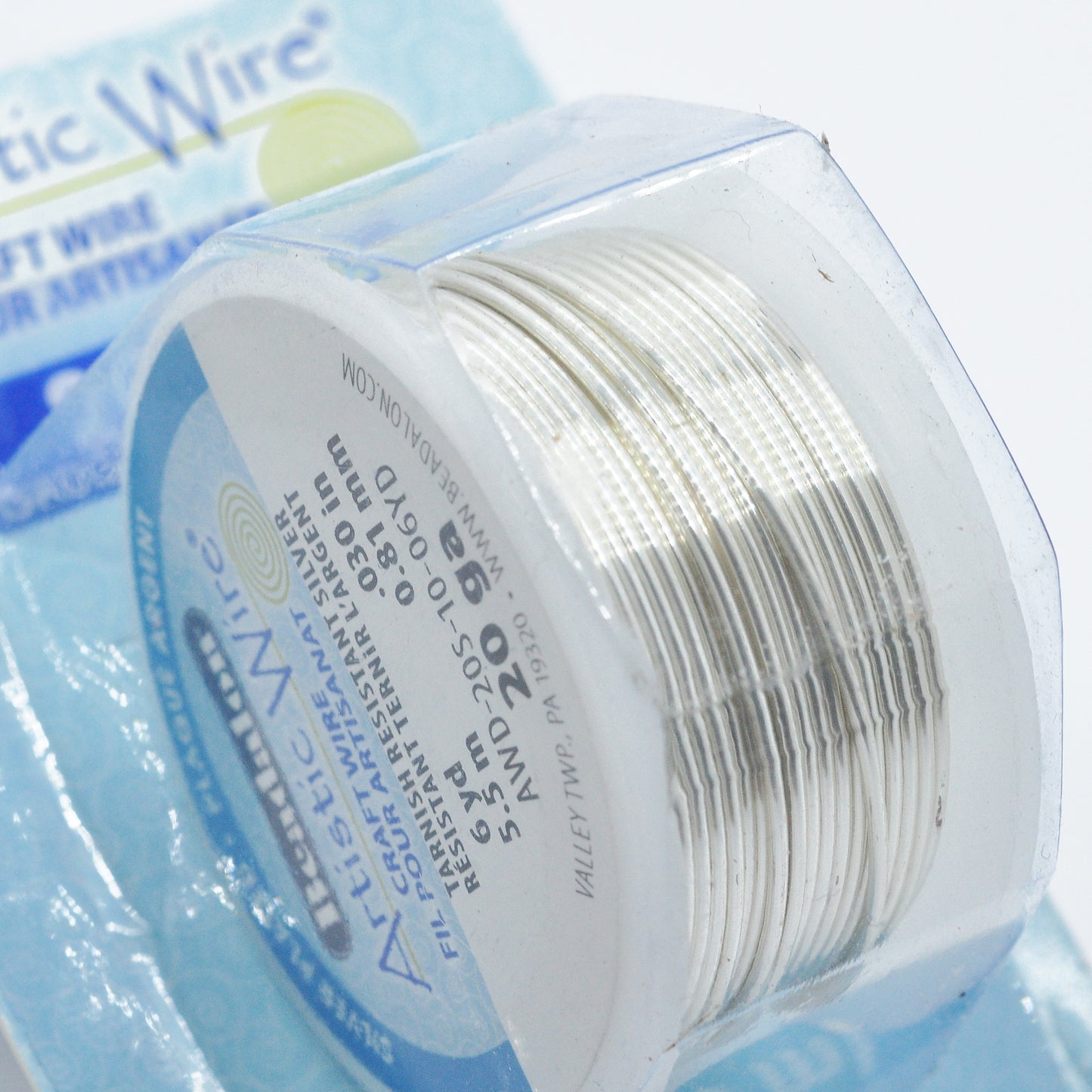 Artistic Wire Modellierdraht silber / Ø 0,81mm