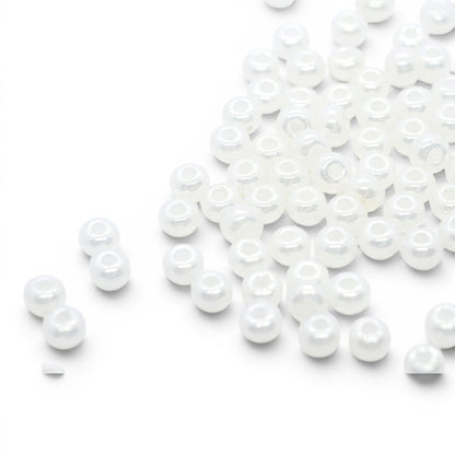 Preciosa Rocailles / cream pearl 4mm 6/0  Ø4mm / 15gr.