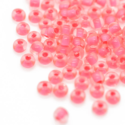 Preciosa Rocailles / raspberry pink 6/0  4mm / 15gr.