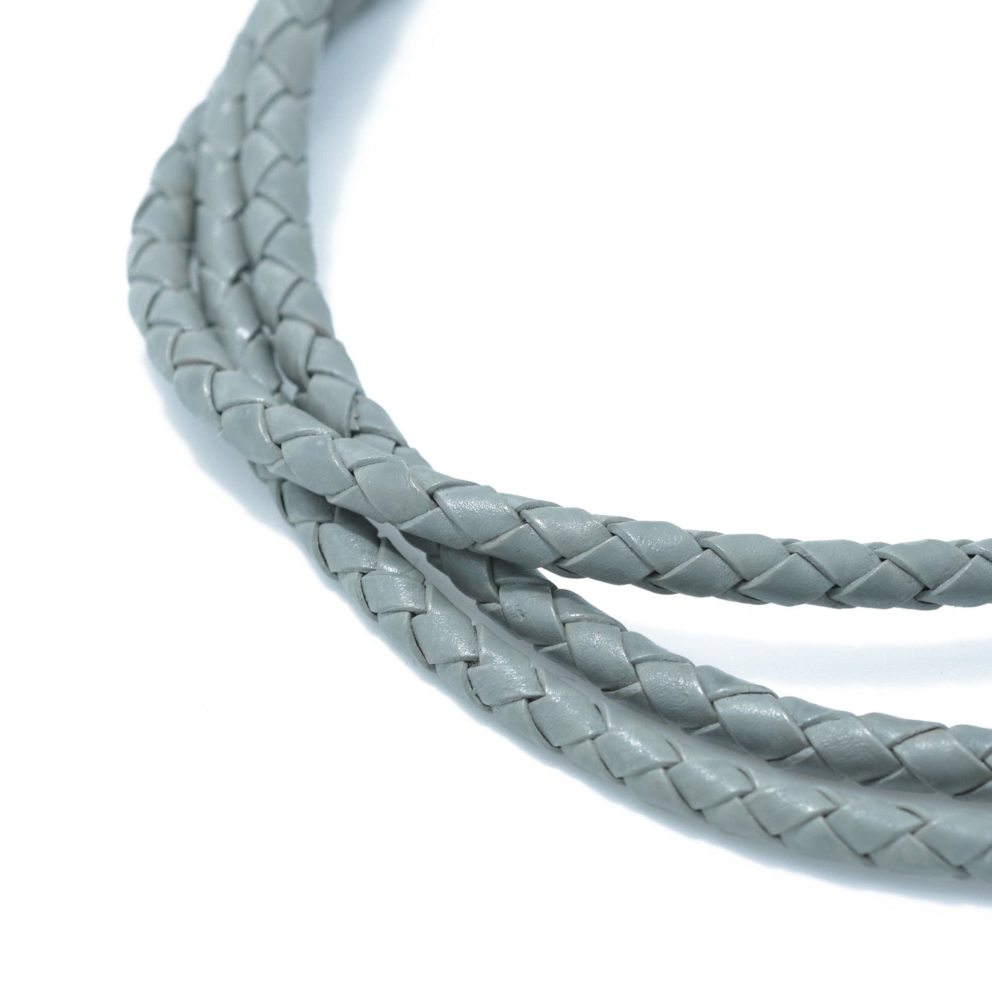 Lederband geflochten Bolo /  Ø 5mm