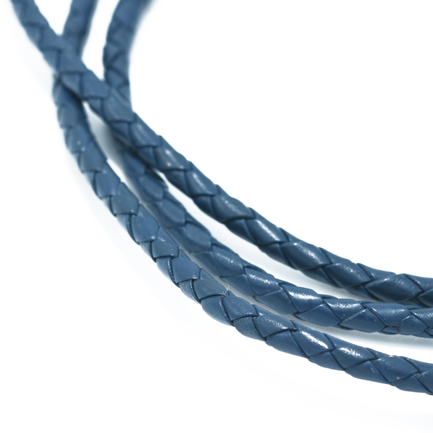 Lederband geflochten Bolo /  Ø 5mm