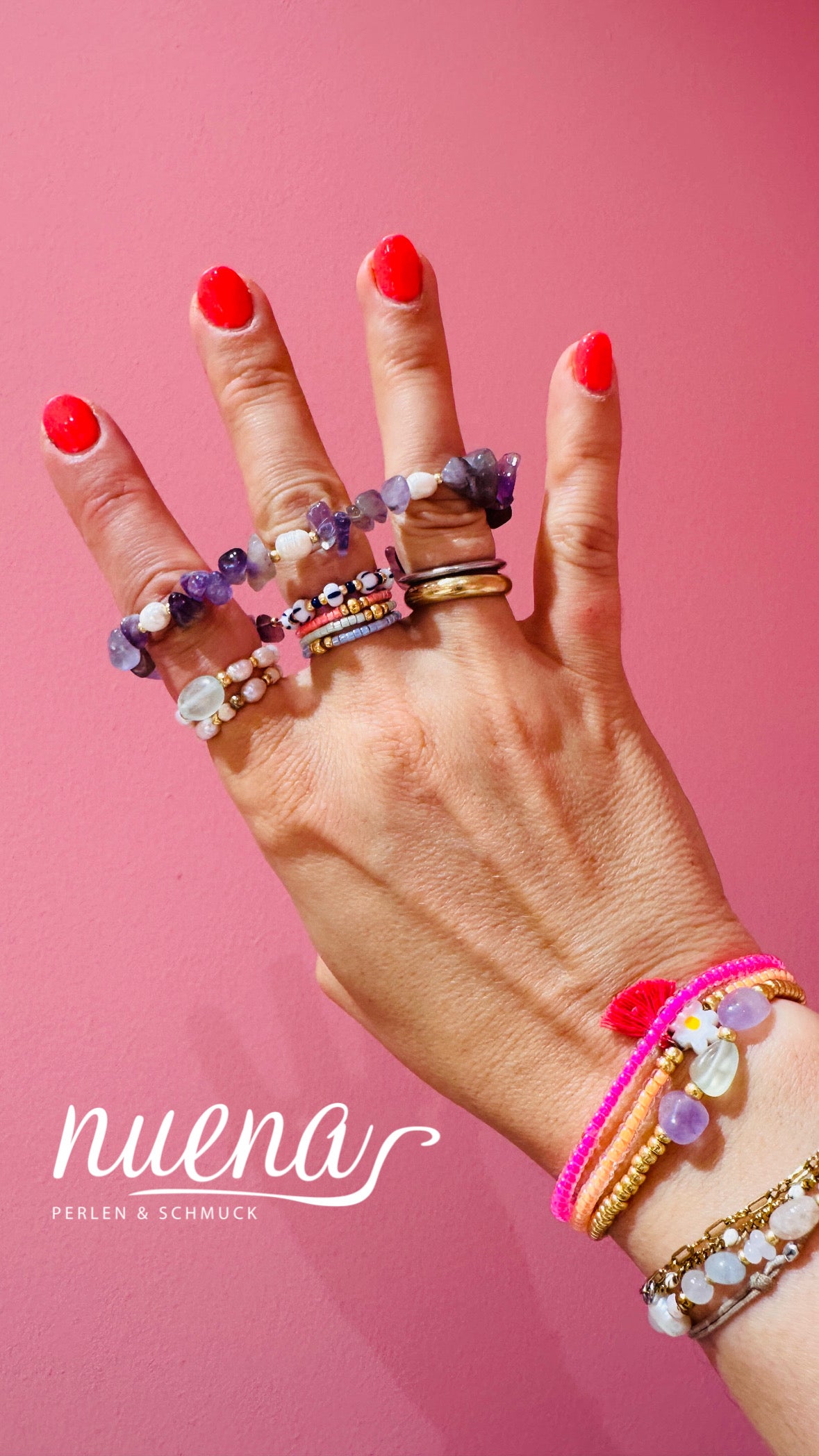 Ring Set 3er / Summer Cocktail