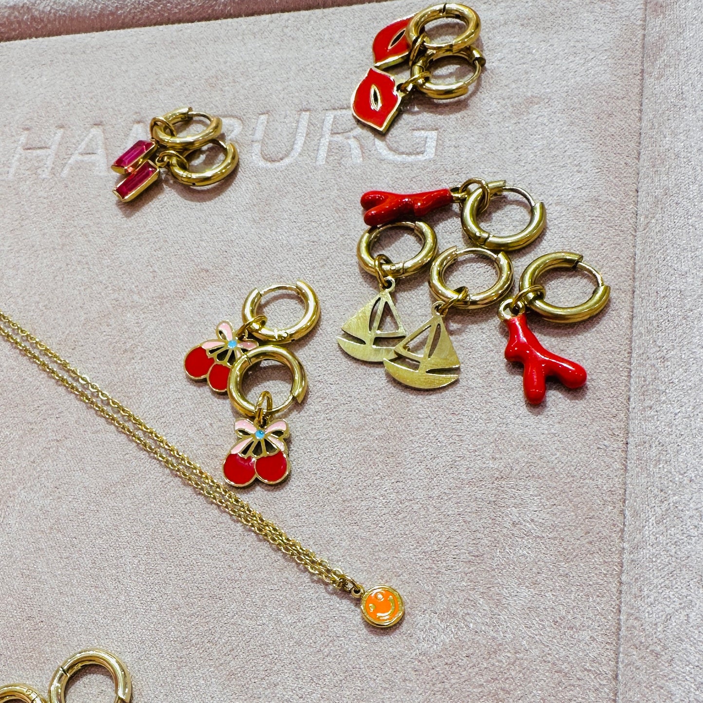 Mini Creole massiv / Edelstahl / Ø 12 mm