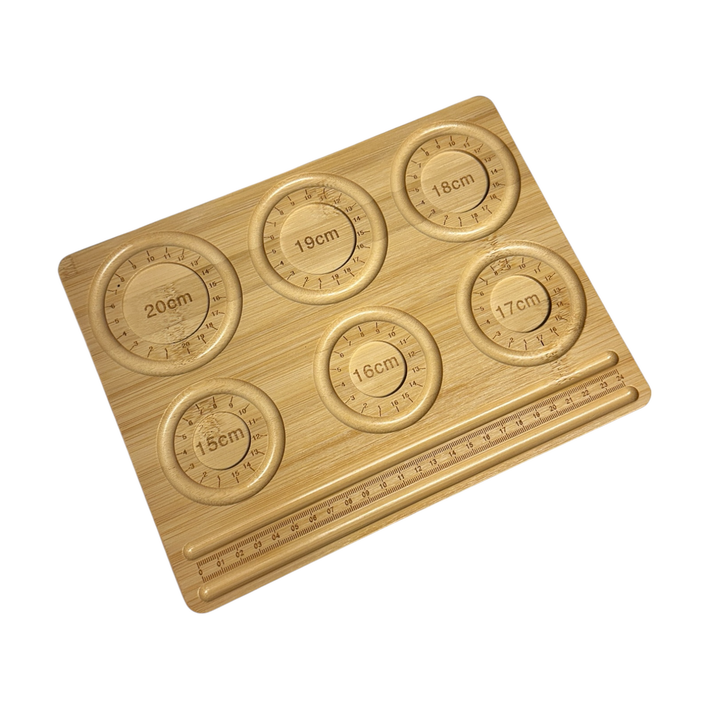 AKTION - Kleines Perlenbrett / Sortierbrett für Armbänder & Ketten aus Holz