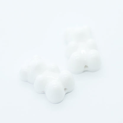 Gummibären Teddy / weiss / 15mm