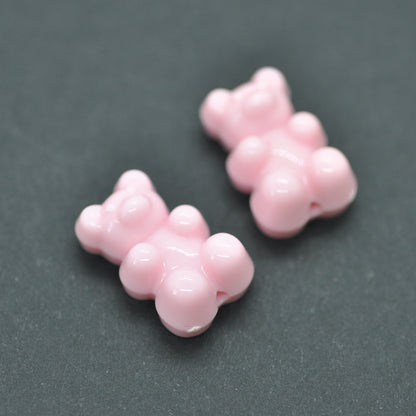 Gummibären Teddy / rosa / 15mm