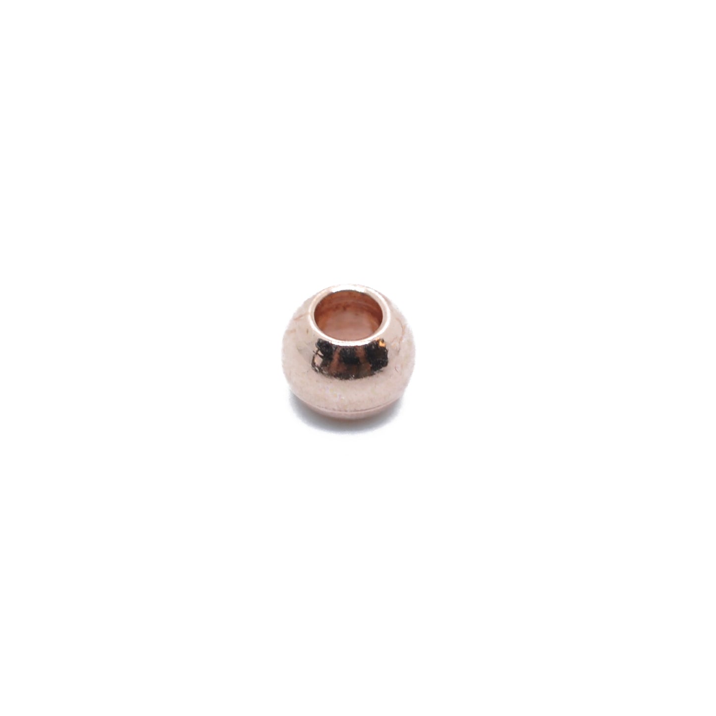 Edelstahl Kugeln massiv / rosévergoldet / Ø 4 mm