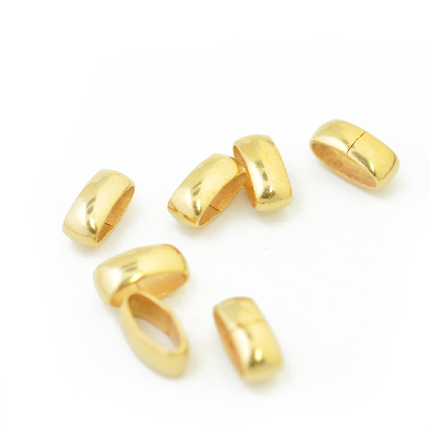 Slider Hülse // goldfarben // 12x6mm