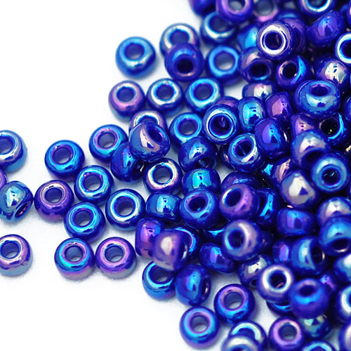 Miyuki Rocailles 11/0 royal blau / 15gr. Ø 2mm (0484)