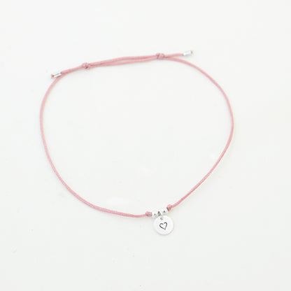 Armband "dat Hart" / 925er Silber