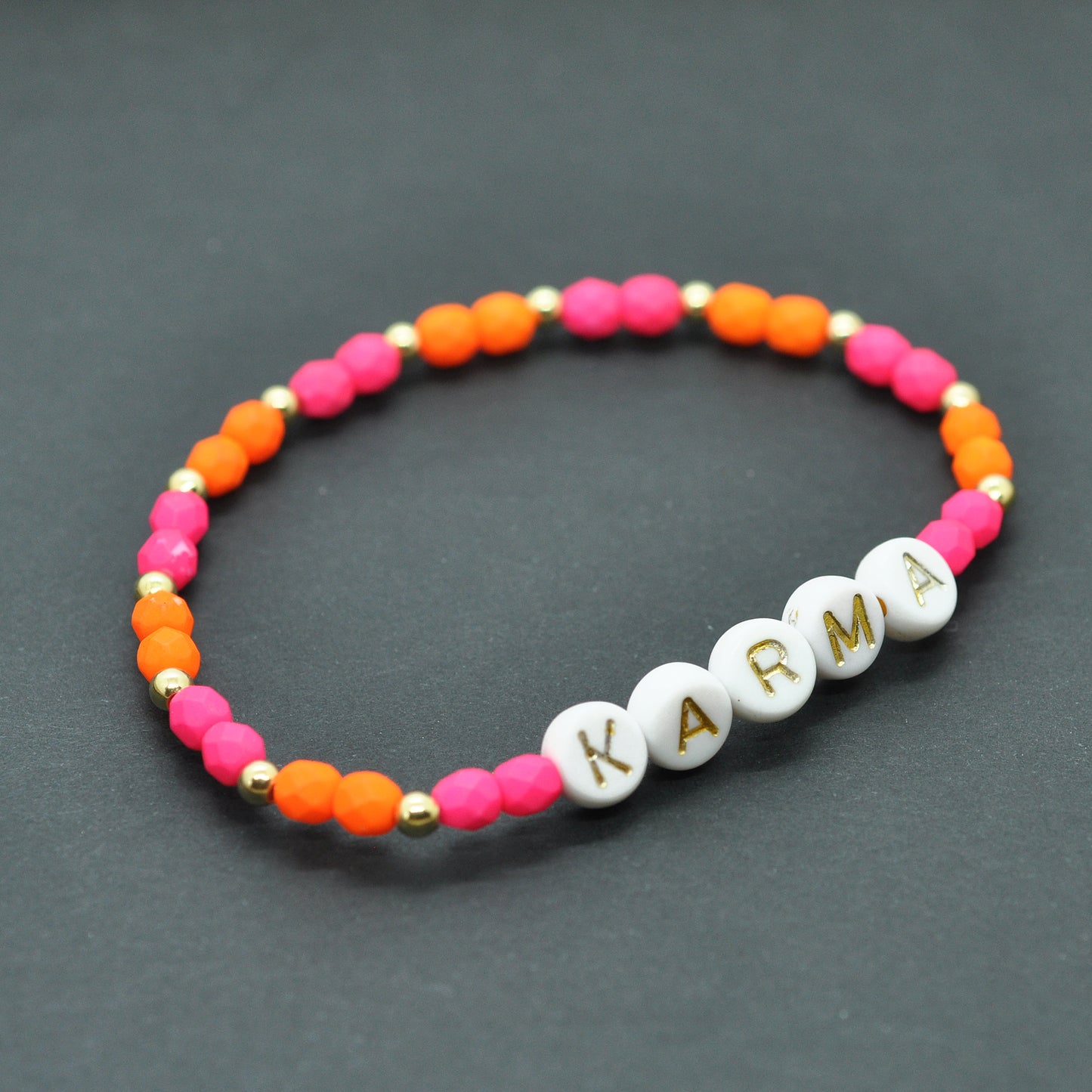 Neon Karma Armband / individualisierbar