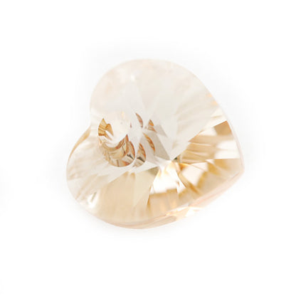 Swarovski Herz 6228 Anhänger / Crystal Golden Shadow / 10mm