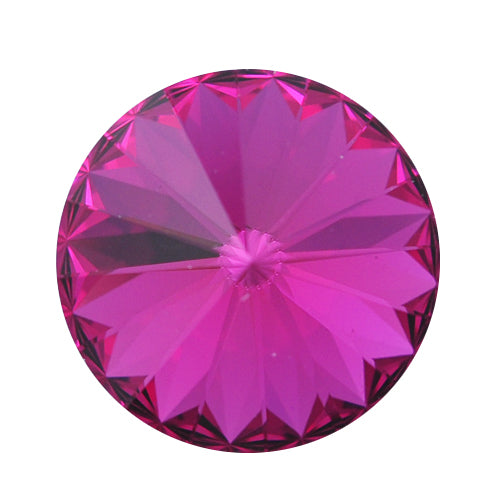 Swarovski Rivoli 1122 / Fuchsia / Ø 14mm