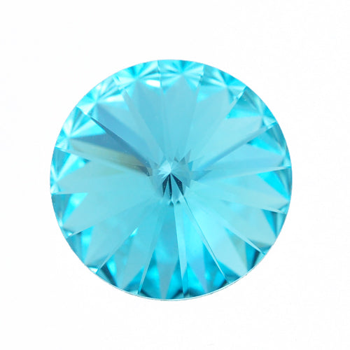 Swarovski Rivoli 1122 / Light Turquoise / Ø 14mm