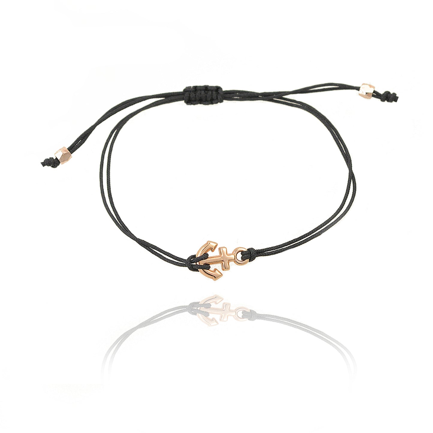 Anker Armband / verstellbar / 18k vergoldet