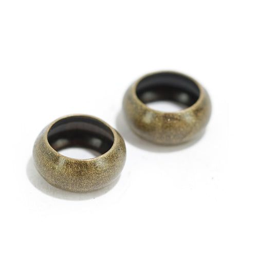 Donut Spacer / messingfarben / Ø 8 mm