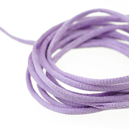 Satinband violet Ø 2mm / 2m