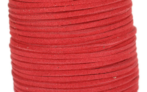 Textilband rot Ø 3mm / 1m