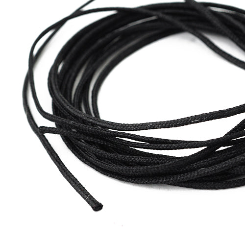 Shamballa Band schwarz 2m / Nylon Ø 1,5mm